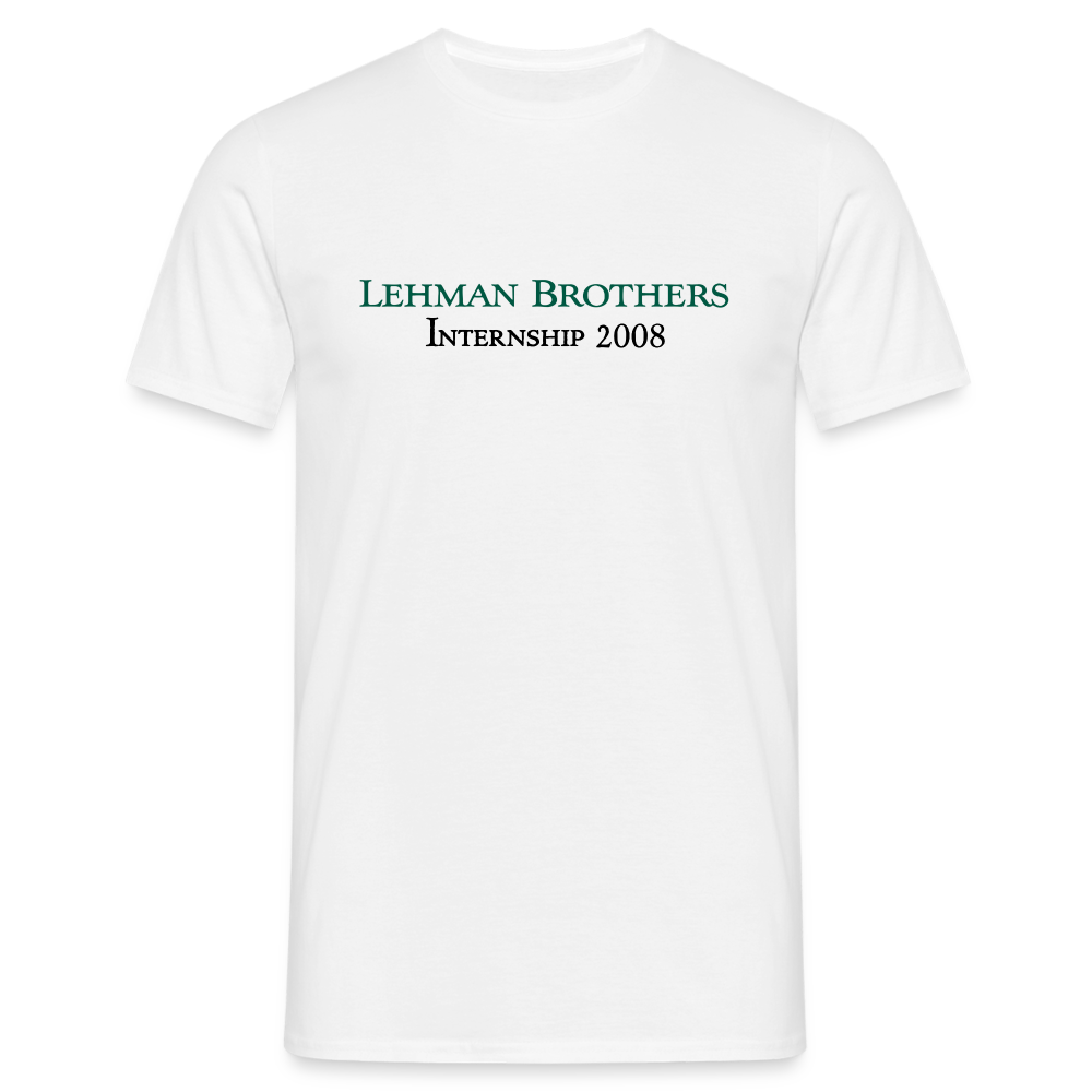 Lehman Brothers Internship 2008: The Best Damn Crash Course in Finance - white